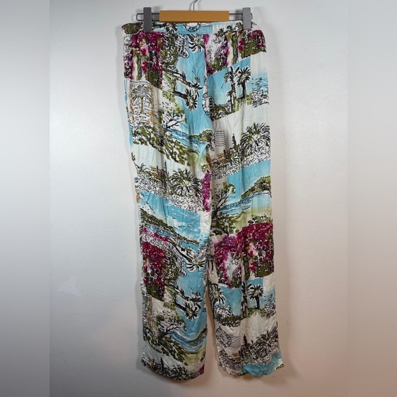 PJ Salvage Women’s Multicolor Graphic Print Lounge Pants Size Large - Picture 6 of 9